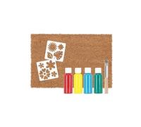 Kids In The Garden - Paillasson en fibres de coco à personnaliser DIY Fleurs
