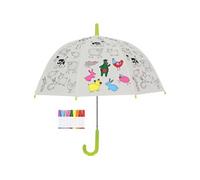 Kids In The Garden - Parapluie enfant à colorier 70 cm Animaux de la ferme