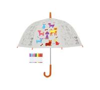 Kids In The Garden - Parapluie enfant à colorier 70 cm Chiens