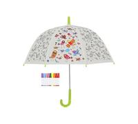 Kids In The Garden - Parapluie enfant à colorier 70 cm Oiseaux