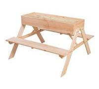 Kids In The Garden - Table enfant avec bac à sable intégré Sable G