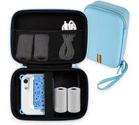 Kids Instant Camera Case Compatible with GREENKINDER/CAMCLID/Gofunly and Printing Paper,Toys Gifts for Kids Christmas (Case Only),Blue,Modern