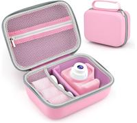 Kids Instant Camera Case Compatible with Seckton DEKER Miiulodi,Compact Camera Bag for Camera Memory Card and Accessories (Case Only) Pink