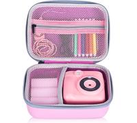 Kids Instant Camera Case Compatible with YORKOO/OPERHOO Kids Instant Cameras for Girls Boys Toys-Case Only,Pink,camera case for kids