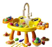Kids Interactive Water Play Sink Toy for Indoor Outdoor Play | Interactive Pretend Play Water Table With Electric Water Circulation For Children Ages 4-8, Ideal For Kitchen Role Play