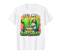 Kids It's My 10th Birthday Boy Halloween Zombie 10 Years Old T-Shirt
