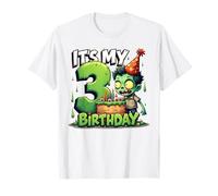 Kids It's My 3rd Birthday Boy Halloween Zombie 3 Years Old T-Shirt