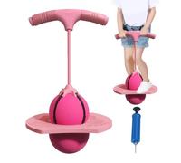 Kids Jumping - Anti Slip Hopper Handle Pump Included, Balance Bouncing Toy Fitness Exercise Equipment | Jumping Outdoor Indoor Party Birthday Gym Training Playground Recreation Fun