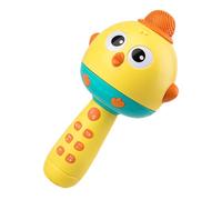 Kids Karaoke - Music for Entertainment Play | Portable Chicken Shaped Audio Speaker Color Glow Lights USB Recharge Feature & Easy Grip Body for Christmas, Birthday Events, Gatherings and STA
