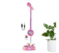 Kids Karaoke Music Microphone Portable Adjustable Stand Play Toy