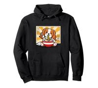 Kids Kawaii Ramen Cavalier King Charles Spaniel Lover Sweat à Capuche