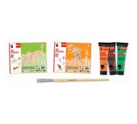 KiDS Kit peinture & puzzle Little Artist, dinos