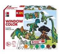 KiDS Kit Window Color 'Dinosaures', 6 x 25 ml