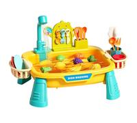 Kids Kitchen Sink Toy with Automatic Running Water Tap Electric Water Play