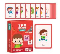 Kids Learning Flash Cards, Educational Toys, Toddler Learning Machine, Interactive Audio Feature, Portable Design, Homeschool Travel Classroom Use, 6.5x4.8x1.89 inches