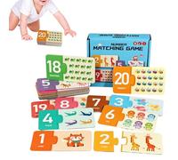 Kids Letters Learning Match Cards - Game de Reconnaissance de l'alphabet éducatif, Cartes Flash préscolaires | Parent-Child Interactive Early Learning Toy, Fun Phonics Spelling Activity, EA