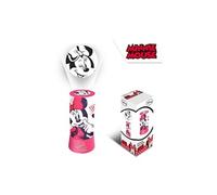 KIDS LICENCING Veilleuse projecteur - Disney Minnie -Things Life - Rose et Blanc - 19 cm