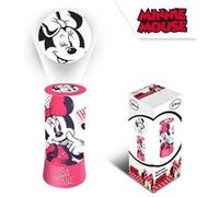 KIDS LICENCING Veilleuse projecteur - Disney Minnie -Things Life - Rose et Blanc - 19 cm Rose G