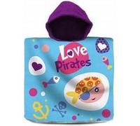 Kids Licensing badponcho Love Pirates junior coton bleu Bleu G