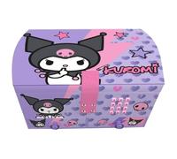 Kids Licensing Boîte à bijoux Secret Kuromi pour filles, cadeau pour enfant Sanrio