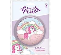 KIDS LICENSING Bouton de licorne Lampes de maison Unisexe Enfant (Multicolore)