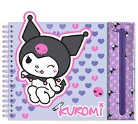 Kids Licensing - Carnet d'activités avec étui amovible Kuromi pour filles