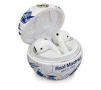 Kids Licensing - Casque sans Fil Real Madrid Bluetooth avec Microphone intégré, Casque de Sport sans Fil avec Son stéréo, contrôle des appels, Compatible avec téléphone Portable et Tablette