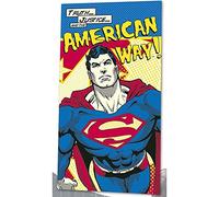 Kids Licensing - DC16014 - Serviette de Plage - Superman