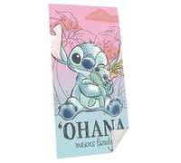 Kids Licensing Disney Stitch Serviette de Bain en Coton 70 x 140 cm