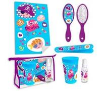 Kids Licensing ensemble de toilettes Love Pirates junior bleu 6 pièces Bleu G