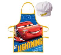 Kids Licensing - Ensemble Tablier + Toque Cuisine "Cars" Pour Enfant