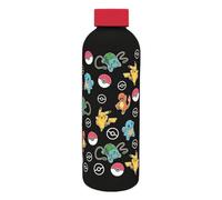 Kids Licensing Gourde en acier inoxydable Soft Touch [500 ml], Pokémon