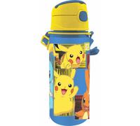Kids Licensing Gourde en aluminium avec fermeture à clic [600 ml], Pokémon