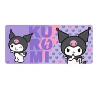 Kids Licensing - Grand tapis de bureau Kuroni 80 x 35 cm, tapis de jeu et de bureau, cadeau pour filles et fans de Sanrio