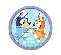 Kids Licensing Horloge murale Bluey 25 cm Plastique – Décoration enfant, apprentissage de l'heure