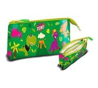 Kids Licensing mallette Crazy Dino 22 x 13 cm polyester/PVC vert G