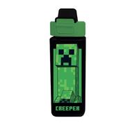 Kids Licensing Minecraft Gourde avec fermeture à clic [500 ml], multicolore