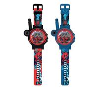 Kids Licensing Montre Walkie Talkie 2 en 1 Spiderman Vendu par Paire