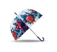 Kids Licensing - Parapluie transparent pour enfants type cloche de 46 cm Spiderman