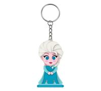 Kids Licensing - Porte-clés Elsa 3D avec lumière LED, figurine Flashies avec lumière sur la tête, accessoire pour clés, sac à dos et cadeau pour fans de la Reine des Neiges
