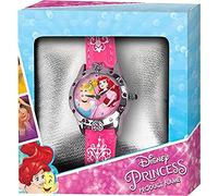 Kids Licensing Princesses - WD19642 1 - Montre Bracelet Aloy Coeurs Boîte Cadeau - Multicolore