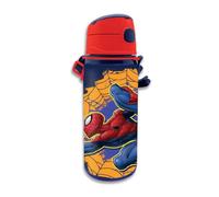 Spider-Man Gourde en aluminium avec fermeture à clic [600 ml]