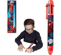 Kids Licensing Stylo 6 couleurs Marvel Spiderman Rouge Rouge One Size