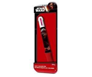 Kids Licensing - Swe7017 - Stylo en 4 Couleurs Géant - Star Wars VII