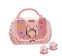 Kids Makeup Kit, Washable Cosmetic Toy Set, 11.81x8.27x3.15 Inches Makeup Sets with Mirrors, Play Make Up Birthday Holiday Parties Supplies, Ideal for Girls Ages 7 to 14 Years Old