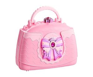 Kids Makeup Set, Girls Real Cosmetic Kit, Washable Safe Natural Makeup, Easy to Apply and Remove, Ideal for Role-Play School Theater Stage Pretend Games Ages 3-12
