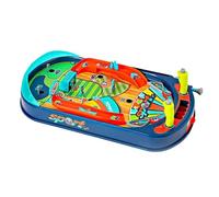 Kids Marble Pinball Game - 2 Player Tabletop Ârcade, Ages 3+ | Lever Launcher, Obstacles, Scoring Targets & Mini Hoop, Màrbles Included