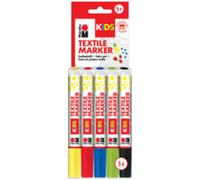 KIDS Marqueur pour textile, 10 x 3 ml, blister de 10