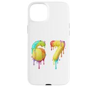 Kids Meme 67 Numéro Six 6 Seven 7 Ice Cream Drips Softball Coque pour iPhone 15 Plus