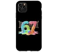 Kids Meme 67 Six 6 Seven 7 Icecream Drip Chaussures Filet de Volleyball Coque pour iPhone 11 Pro Max